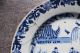 Large Chinese Porcelain Dish Kangxi Period 1662 - 1722 Year,  Blue And White Plates photo 2