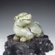 Chinese Hetian Jade Statue - Ao Dragon Turtle Nr Dragons photo 2