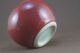 Chinese Monochrome Red Glaze Porcelain,  Water Pot Pots photo 5