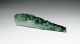 Finely Carved Old Chinese Jade Pipe With Dragons - Great Color Oxen photo 3