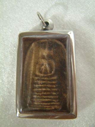 Phra Somdej Toh Thai Buddha Powerful Amulet Benjapakee Antique Rare photo