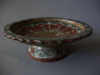 An Antique 18/19th Century Offering Benjarong Bowl. photo
