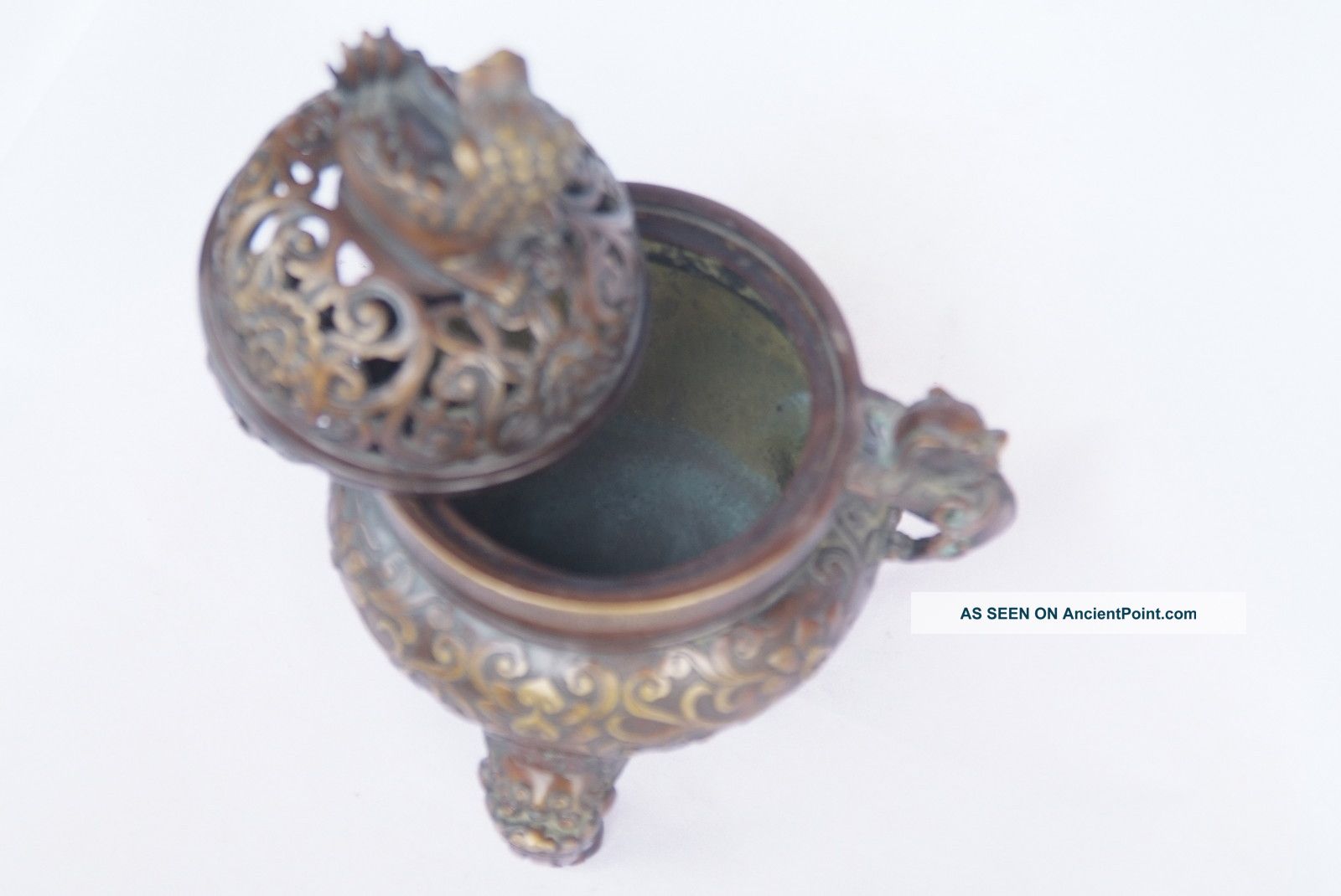  - chinese_bronze_incense_burner__lid_w_ming_dynasty_xuan_de_mark_nr_7_lgw