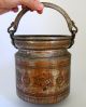 Antique Islamic (persian Or Afghan) Early 20th Century Copper Tinned Bucket. Middle East photo 4