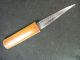 Vintage Tool Signed Japanese Forged Iron Kozuka Craft Samurai Knife Blade Katana photo 5