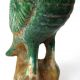 Three - Colour Glaze Ceramic Parrot Bird Statue Birds photo 9