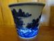Old Chinese Blue And White Porcelain Tea Cup Glasses & Cups photo 1