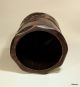 Chinese Wood Carved Bamboo Brush Pot Woodenware photo 6