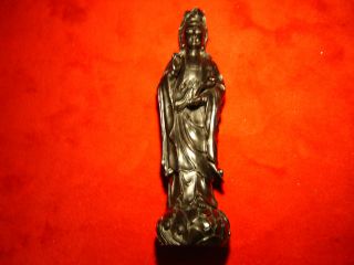 Chinese Carved Zitan Wood Guanyin 24 