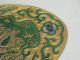 Vintage Chinese Hand Embroidery Dragon Doily Textile Mat 10 