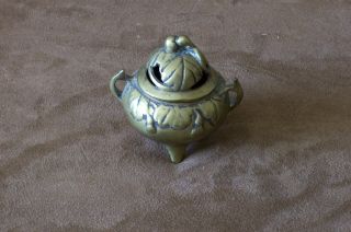Vintage Chinese Antique Bronze Incense Burner photo