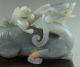 Old Chinese Hetian Jade Carved Dragon Statue Other photo 1