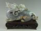 Old Chinese Hetian Jade Carved Dragon Statue Other photo 3