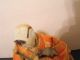 Japanese Antique Small Boy Gofun Man Doll With Two Drums Other photo 2