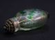 Antique Snuff Bottle Chinese Peking Glass 20th Century With Stopper Snuff Bottles photo 2
