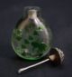 Antique Snuff Bottle Chinese Peking Glass 20th Century With Stopper Snuff Bottles photo 5