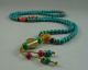 Chinese Tibet Turquoise Carved Necklace Necklaces & Pendants photo 4