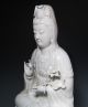 Large Antique Chinese Blanc De Chine Statue Of Kwan Yin Kwan-yin photo 2