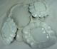 Antique Chinese Famille Rose Medallion Tray/plate Scalloped Edges Set Of 4 Rare Plates photo 8