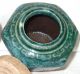 Antique Chinese Pottery Shiwan Jade Green Glazed Ginger Spice Preserve Jar Nr Pots photo 4