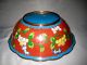Antique Chinese Cloisonne Bowl - Scalloped Edge - Enamel Colors Vases photo 8
