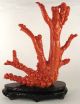 Huge Antique Chinese Carved Red Coral Statue,  Woman (quan - Yin) And Children Men, Women & Children photo 3