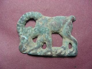 Chinese Bronze Antique Adornment Animal Figurine Collection Treasure photo