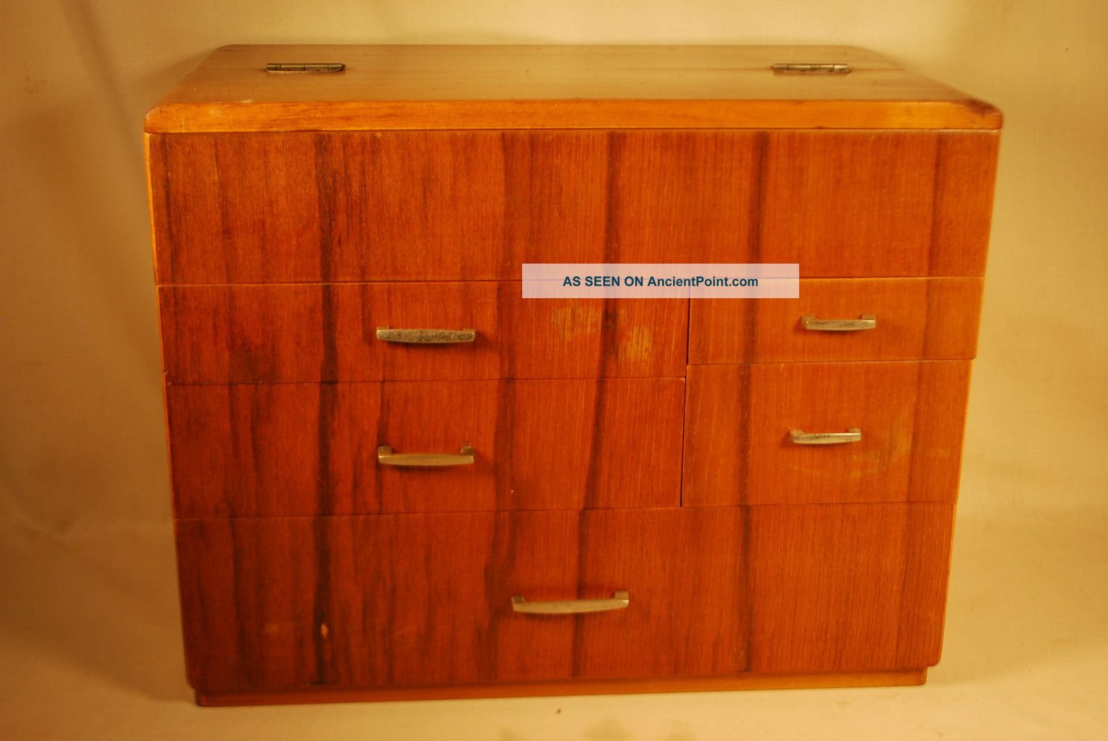 Japanese Haribako Sewing Box Tansu Jewelery Box Boxes photo