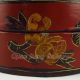 Chinese Lacquer & Porcelain - Inlaid Box & Lid W Flower Nr Boxes photo 3