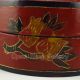 Chinese Lacquer & Porcelain - Inlaid Box & Lid W Flower Nr Boxes photo 5