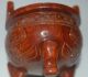 Old Chinese Warring States Period Jade Tripod Yu Ding Nr Incense Burners photo 3