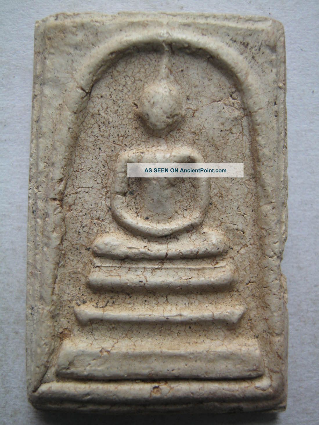 Amulet Pha Somdej Buddha Ancient Phra Somdet Wat Rakhang Pendant Phim/mold Yai17 Necklaces & Pendants photo