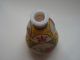 Chinese Peking Glass Snuff Bottle Sake Jar Birds Signed Opaline Snuff Bottles photo 6