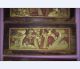3pcs Antique Chinese Gold Gilt Wood Panel With Opera Characters Other photo 3