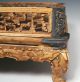 Antique Chinese Carved Bone And Wood Tray With Inlay + Silver Accents Boxes photo 4