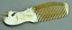 Chinese Producing The Finest Ox Horn Comb Brown (peacock Carving) Seals photo 2