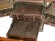 300 Year Old Rare Chinese Cherry Wood Jewellery Makeup Box Early 18th Century Boxes photo 5