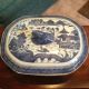 Large Antique Chinese Export Blue And White Boars Head Tureen - 18c Bowls photo 1