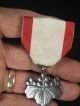Japanese Ww2 Vintage Silver War Medal Order Of The Rising Sun,  8th Class Other photo 5