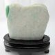100% Natural Jadeite A Jade Statues (with Auth Certificate) - Fish&man Nr/pc1120 Other photo 4