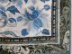 Antique Chinese 1800 - Th Blue Silk Panel. Robes & Textiles photo 2