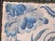 Antique Chinese 1800 - Th Blue Silk Panel. Robes & Textiles photo 5