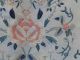 Antique Chinese 1700th White Silk Peony Panel. Robes & Textiles photo 3