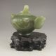 Chinese Hetian Jade Teapot W Plum Flower Nr Teapots photo 1