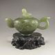 Chinese Hetian Jade Teapot W Plum Flower Nr Teapots photo 3