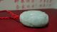 Chinese100%natural Green A Jade Jadeite Necklace&pendant/lulu Tong/road Smooth Necklaces & Pendants photo 2