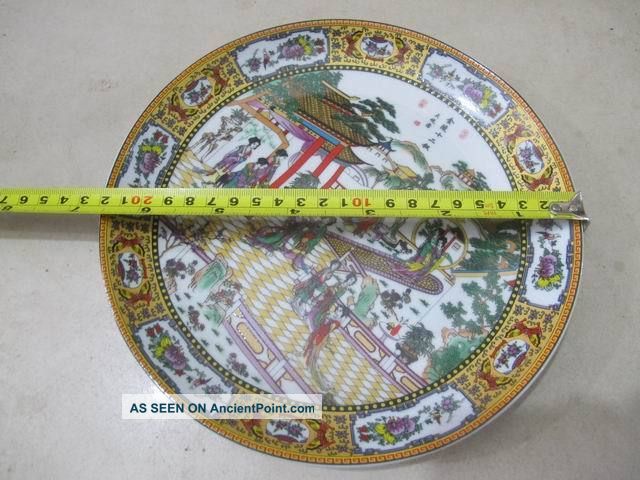 Porcelain Plates Chinese Ancient Twelve Girls In The Dream Of The Red Plates photo
