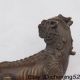 100% Pure Bronze Copper Wealth Foo Dog Lion Kirin Brave Troops Pixiu Horses photo 5