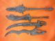 Collection Antique Chinese Bronze Strong Sword Shape18 As Weapon Free Shipiingf3 Other photo 3
