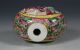 Chinese Famille Rose Moulded Porcelain Snuff Bottle L19thc Snuff Bottles photo 6